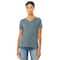 BELLA+CANVAS® Women's Relaxed V-Neck Heather T-Shirt